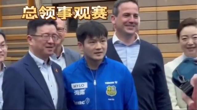樊振东加盟杜塞多夫总领事亲临观战见证德甲首