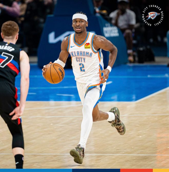 亚历山大加时10分助雷霆逆转活塞终结两连胜