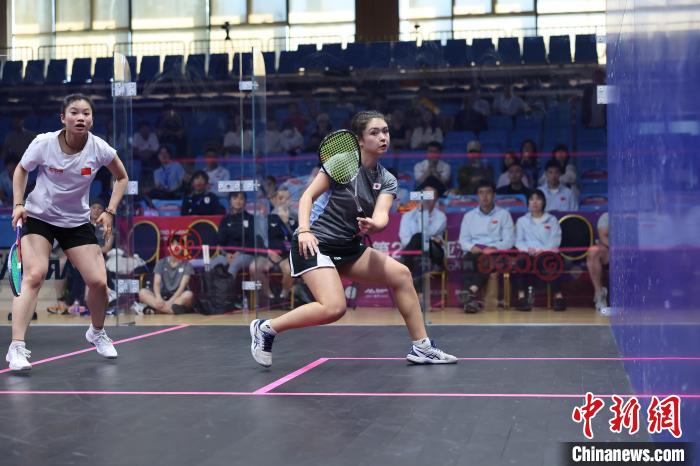 第22届亚洲壁球团体锦标赛在大连开赛 近200名选